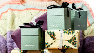 Trolbbeads gifts wrapped for Christmas