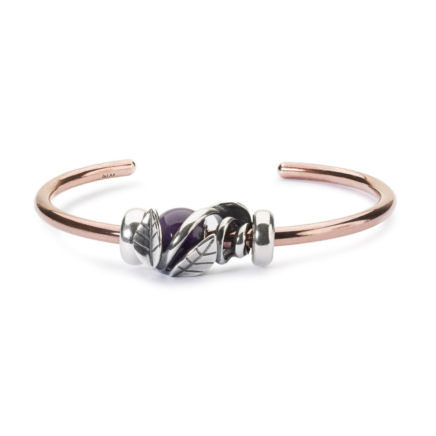 Kerek Ametiszt Bead - Trollbeads Ékszerek Magyarország