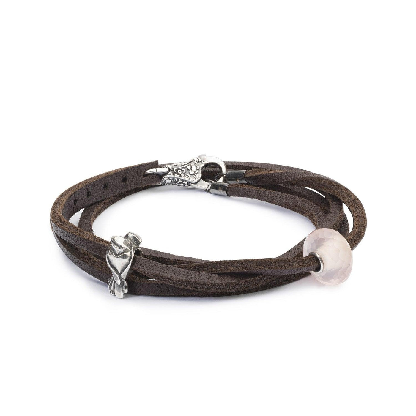 Rózsakvarc Bead - Trollbeads Ékszerek Magyarország