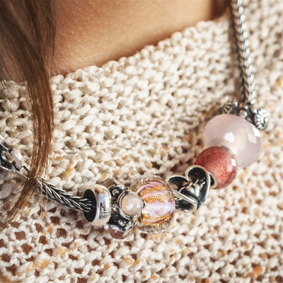 Rózsaszín Dallam Bead - Trollbeads Ékszerek Magyarország