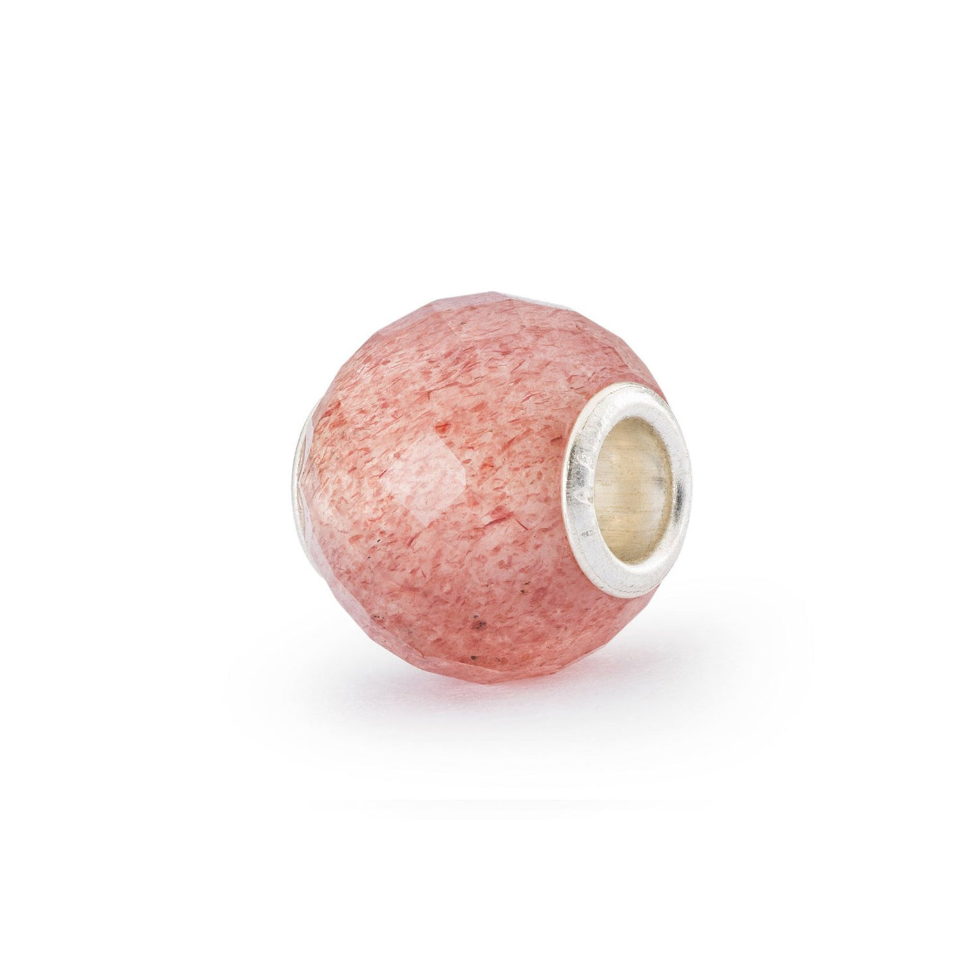 Kerek Eperkvarc Bead