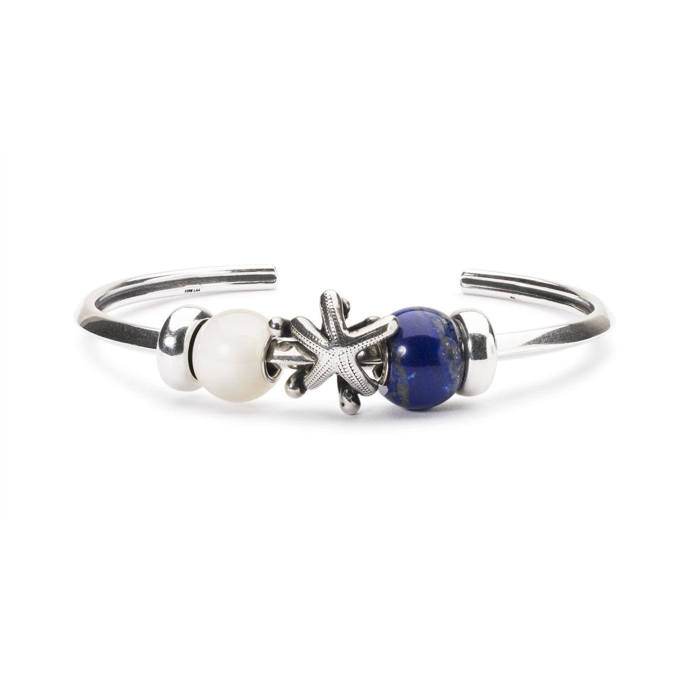 Kerek Fehér Holdkő Bead - Trollbeads Ékszerek Magyarország
