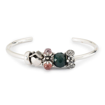 Kerek Zöld Kalcedon Bead - Trollbeads Ékszerek Magyarország