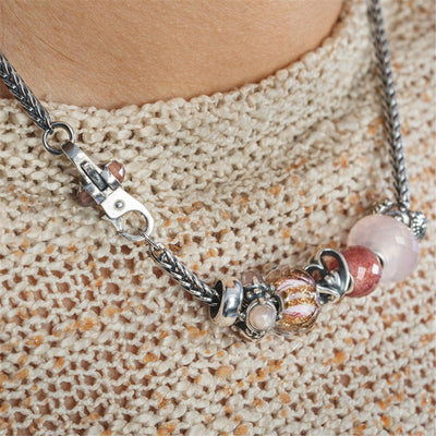 Kerek Eperkvarc Bead - Trollbeads Ékszerek Magyarország