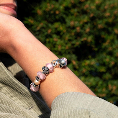 Rózsaszín Gyöngy Bead - Trollbeads Ékszerek Magyarország