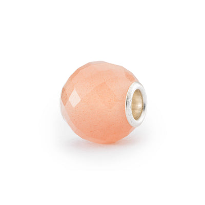 Kerek Fazettált Földpát Holdkő Bead