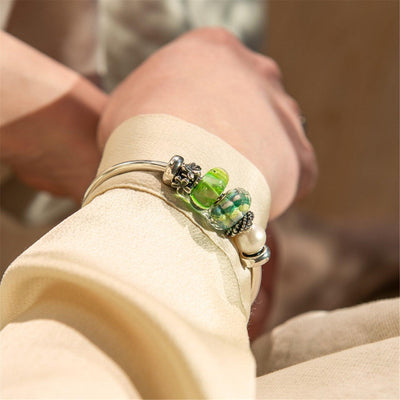 Fehér Gyöngy Bead - Trollbeads Ékszerek Magyarország