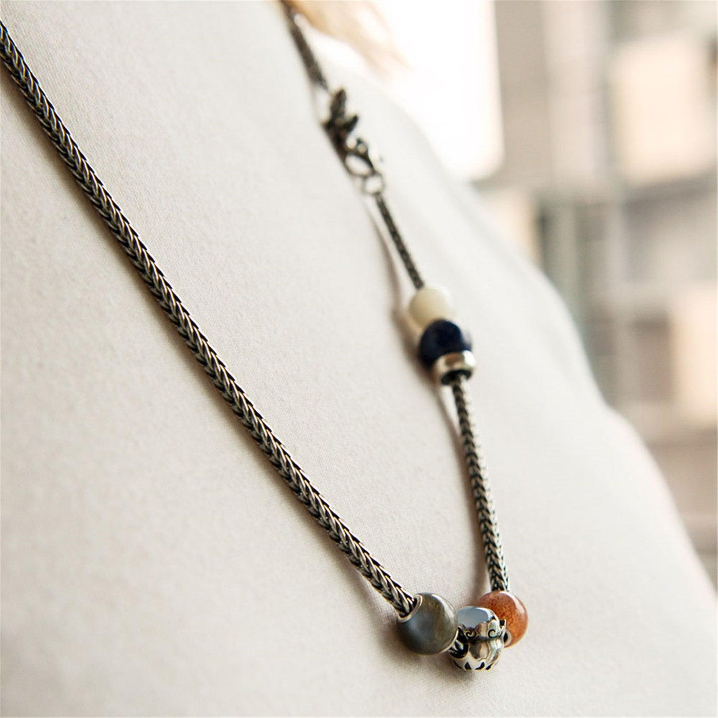 Kerek Labradorit Bead - Trollbeads Ékszerek Magyarország