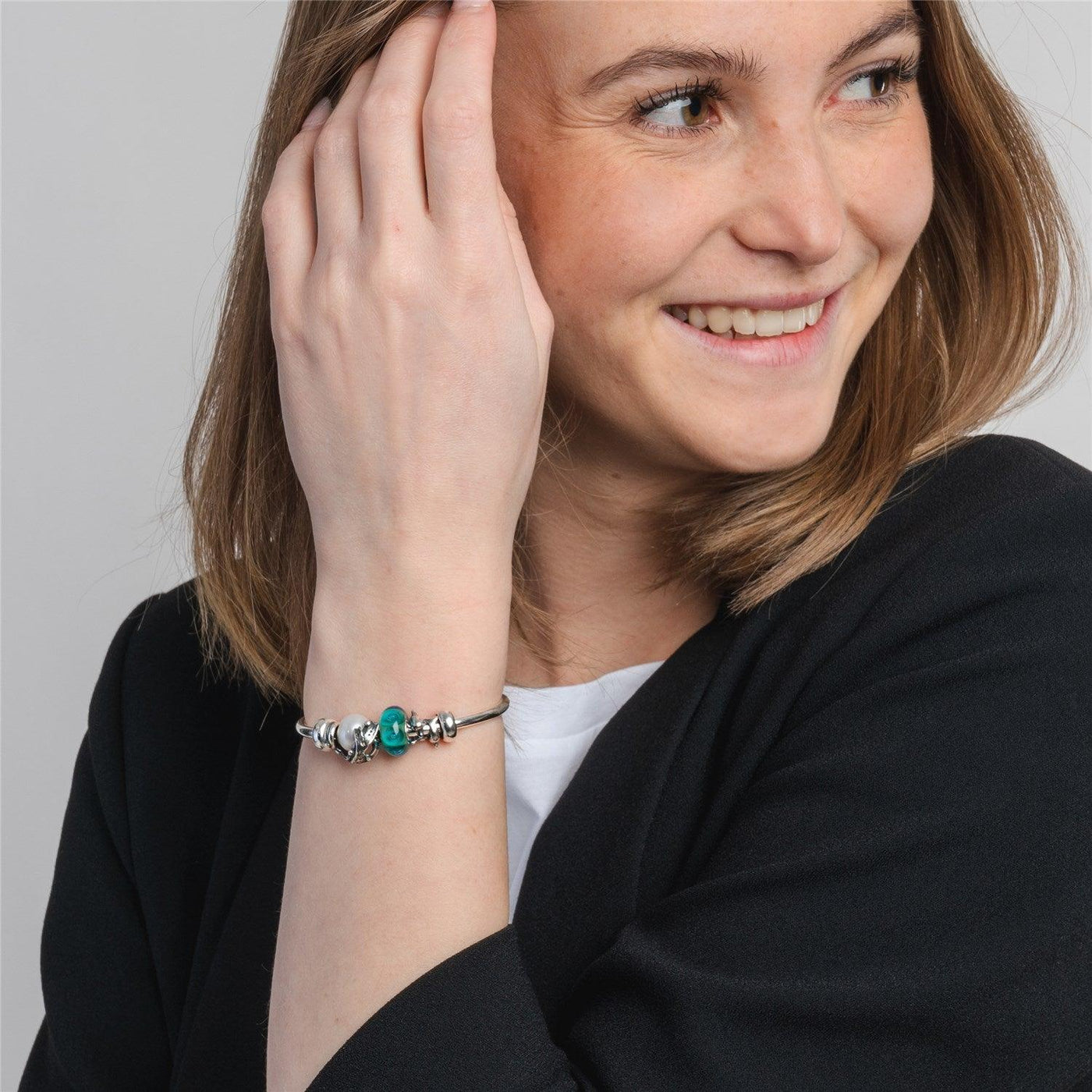 Fehér Gyöngy Bead - Trollbeads Ékszerek Magyarország