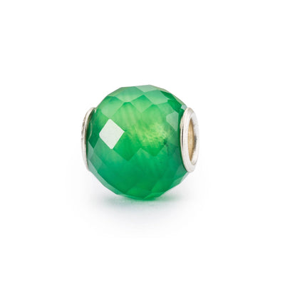 Kerek Zöld Ónix Bead