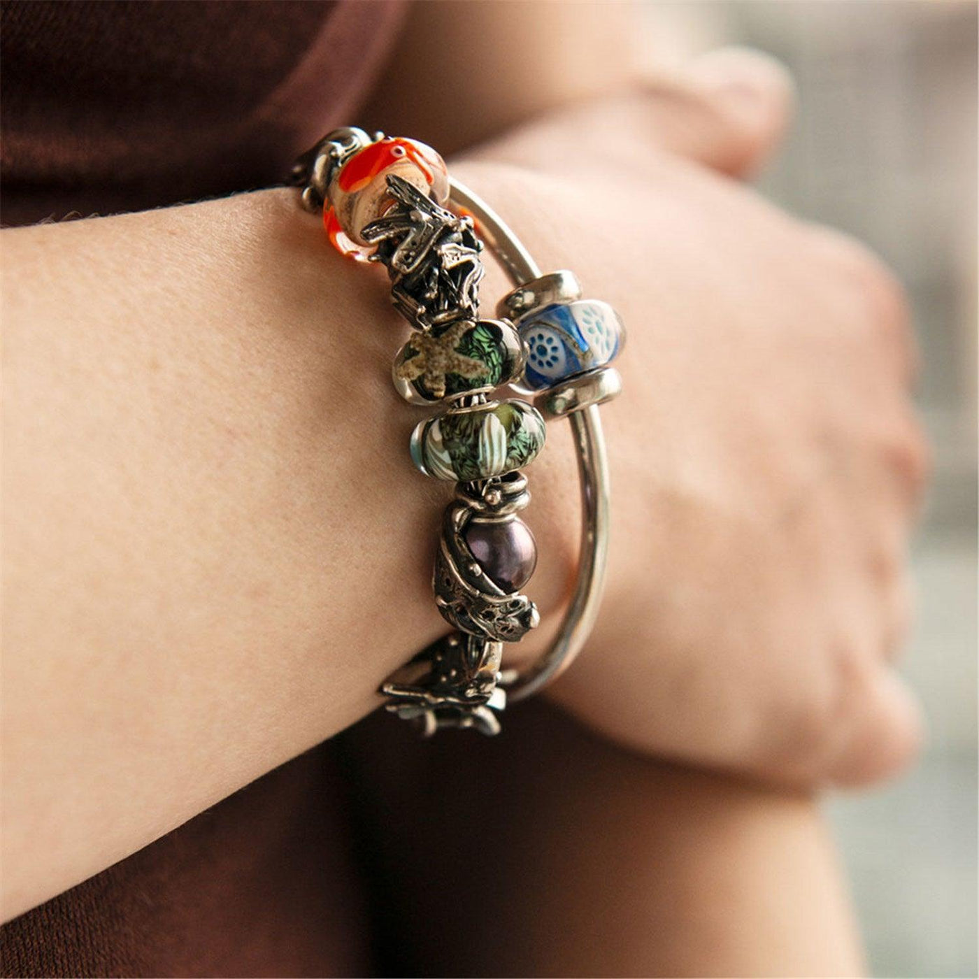 Páva Gyöngy Bead - Trollbeads Ékszerek Magyarország