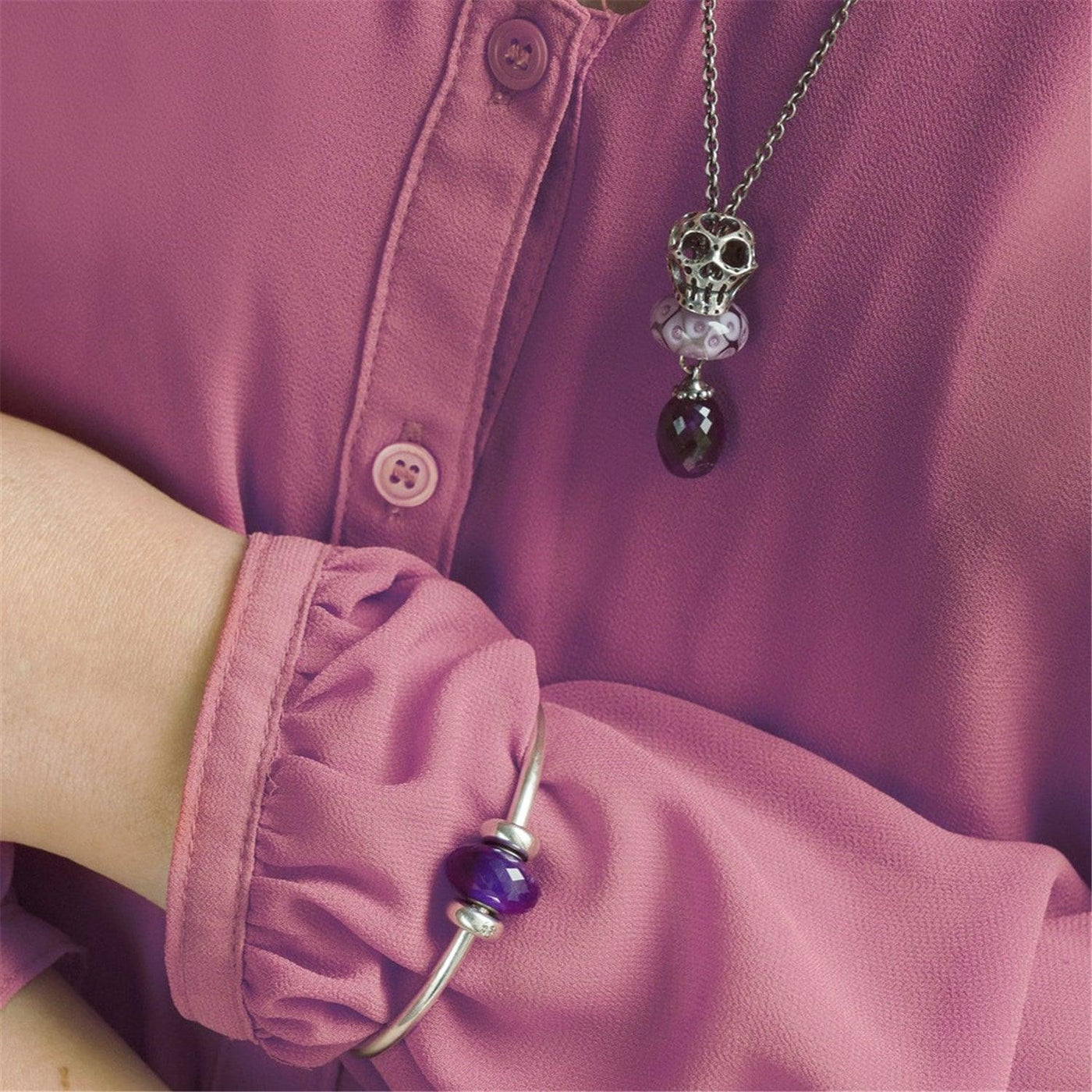 Mexikói Cukorkoponya Bead - Trollbeads Ékszerek Magyarország