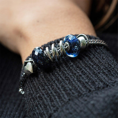 Éjféli Örömbuborék Bead - Trollbeads Ékszerek Magyarország