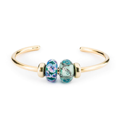 Virágzó kékség bead - Trollbeads Ékszerek Magyarország