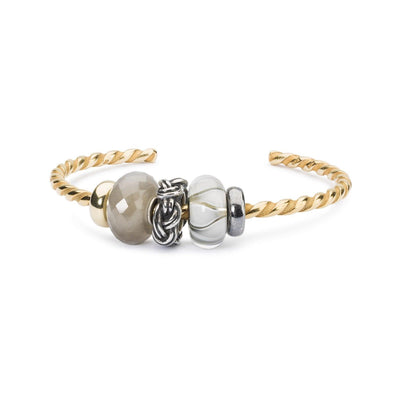 Aranyozott csavart karperec - Trollbeads Ékszerek Magyarország