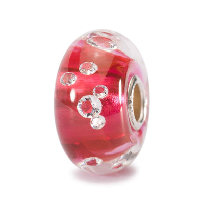 Gyémánt Bead, rózsaszín - Trollbeads Ékszerek Magyarország