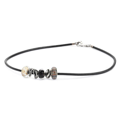 Bőr Nyaklánc, Fekete - Trollbeads Ékszerek Magyarország