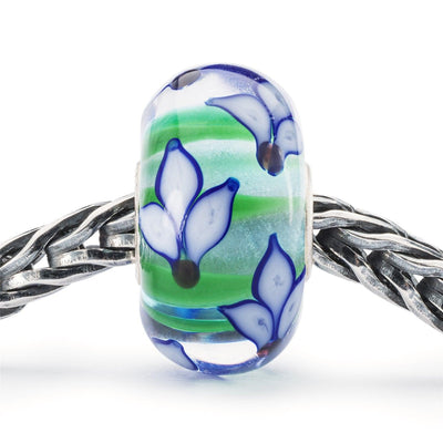 Kék Írisz Bead - Trollbeads Ékszerek Magyarország