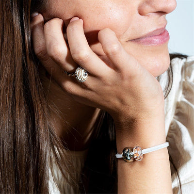 Orchidea Fantázia Bead - Trollbeads Ékszerek Magyarország
