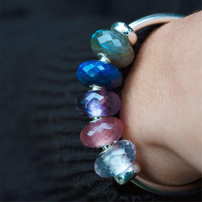 Rózsakvarc Bead - Trollbeads Ékszerek Magyarország