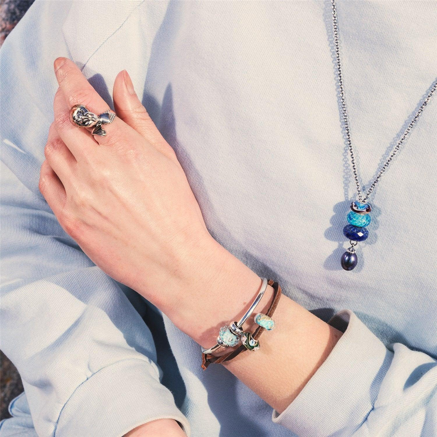 Óceáni Élet Bead - Trollbeads Ékszerek Magyarország