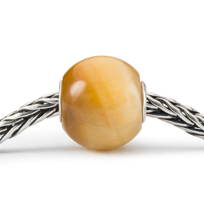 Jumbo kerek macskaszem bead - Trollbeads Ékszerek Magyarország