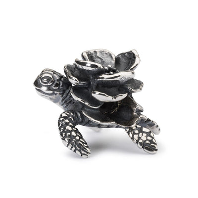 Teknős Virág Bead - Trollbeads Ékszerek Magyarország
