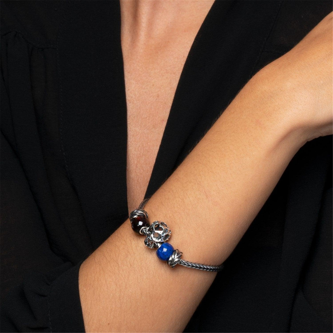 Kerek Lazurit Bead - Trollbeads Ékszerek Magyarország