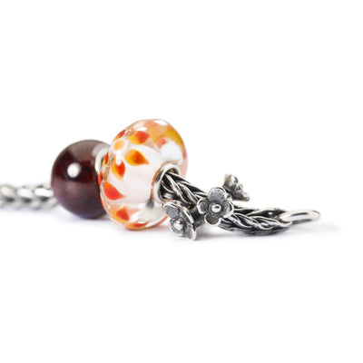 Kerek Gránát Bead - Trollbeads Ékszerek Magyarország