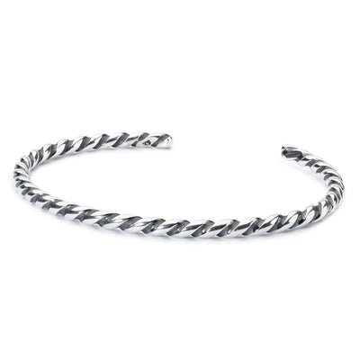 Csavart Ezüst Karperec - Trollbeads Ékszerek Magyarország