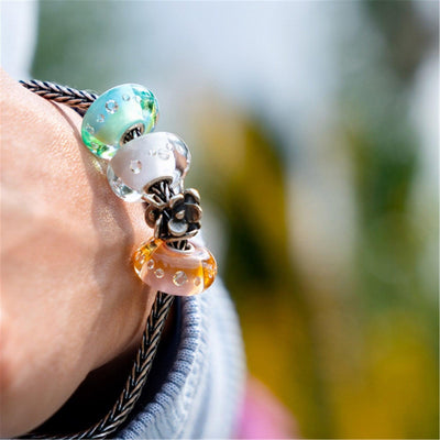 Szikraárny Barack Bead - Trollbeads Ékszerek Magyarország