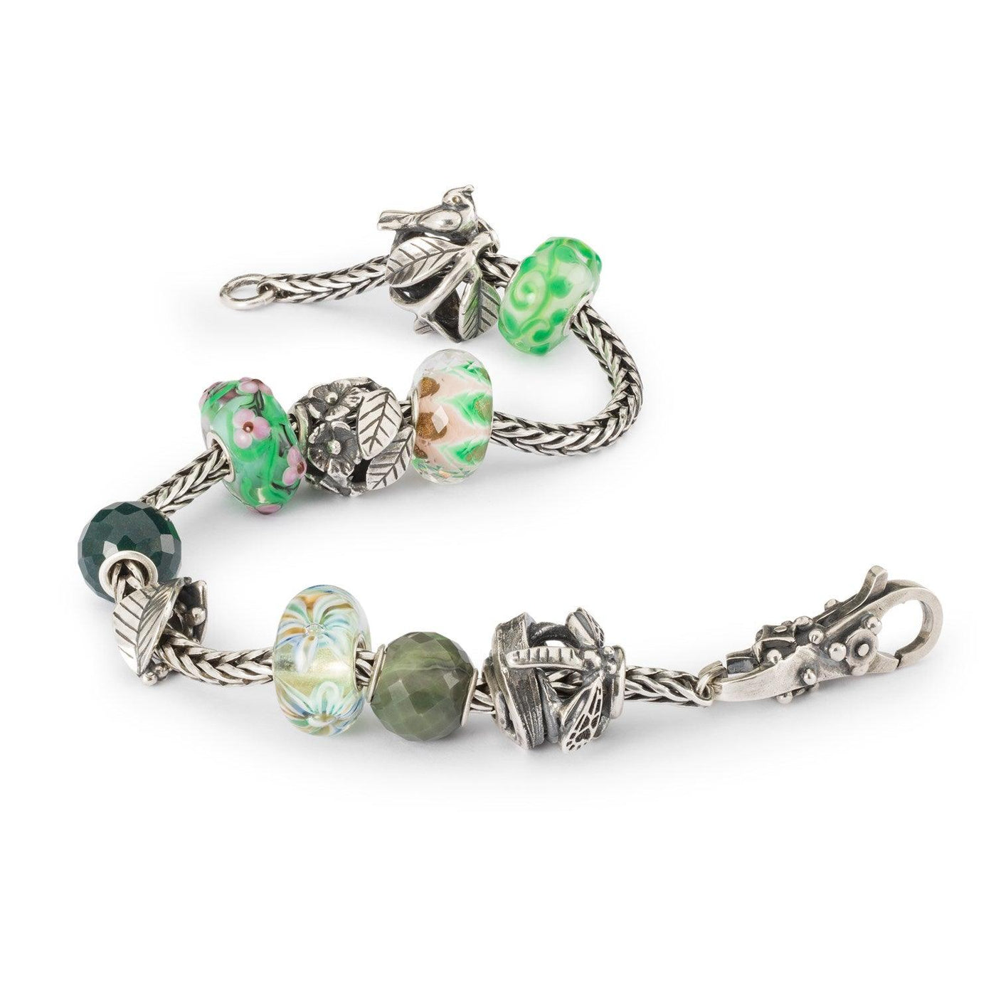 Kerek Zöld Fazettált Kalcit Bead - Trollbeads Ékszerek Magyarország
