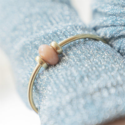 Földpát Holdkő Bead - Trollbeads Ékszerek Magyarország