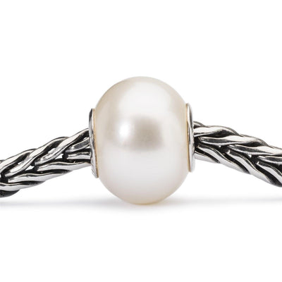Fehér Gyöngy Bead - Trollbeads Ékszerek Magyarország