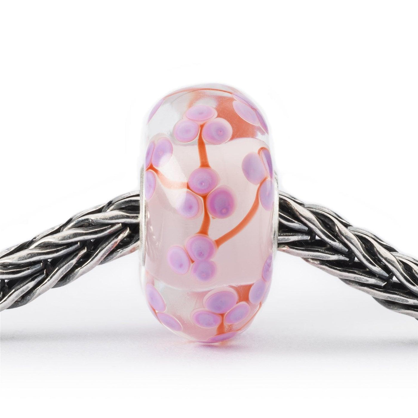 Barackvirág bead - Trollbeads Ékszerek Magyarország