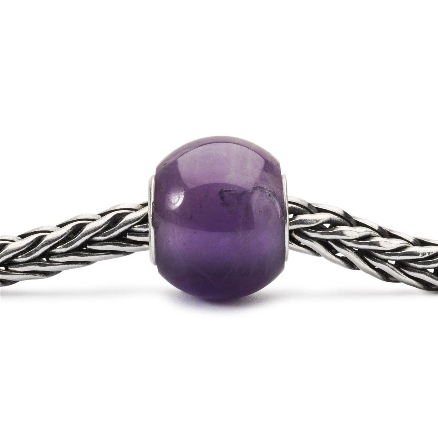 Kerek Ametiszt Bead - Trollbeads Ékszerek Magyarország